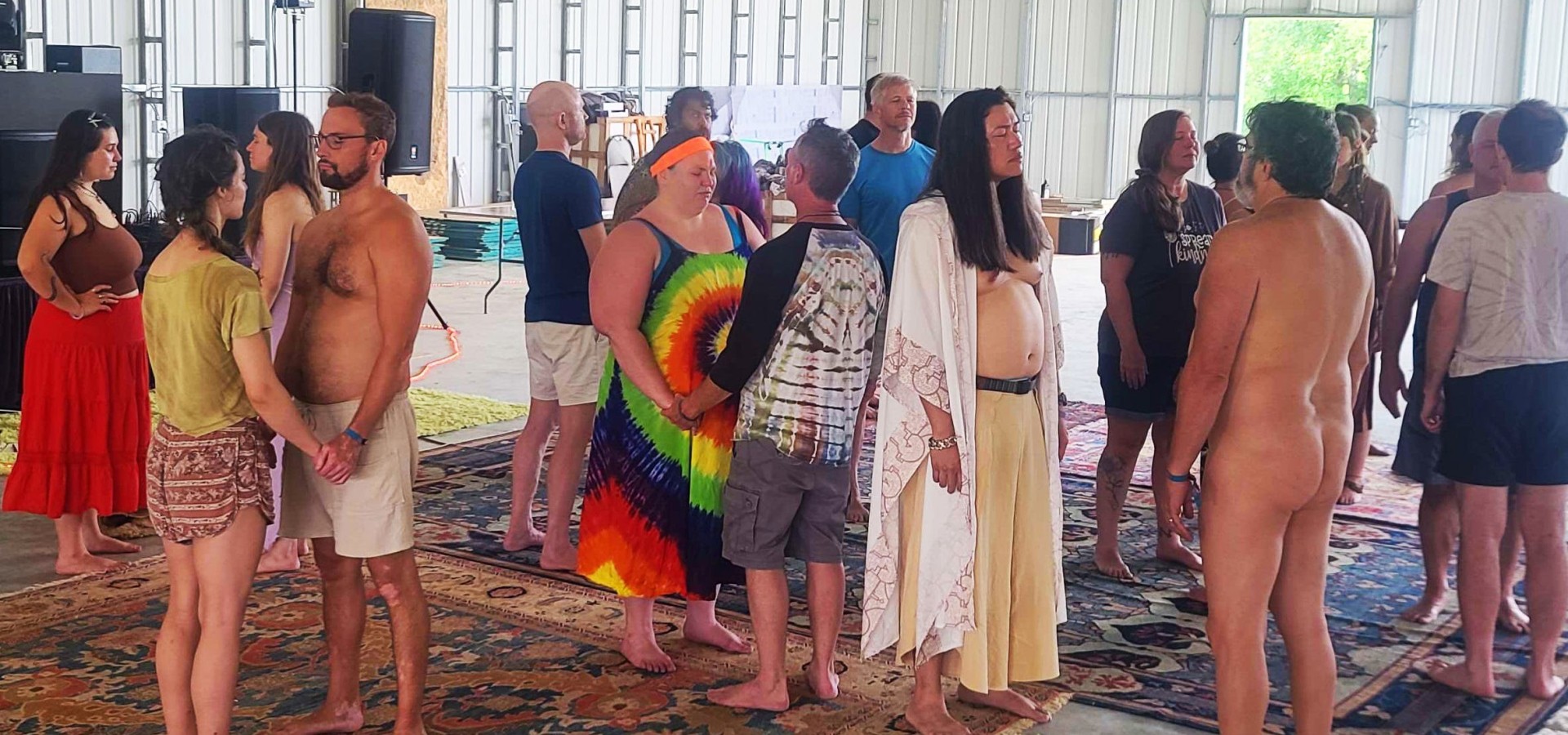 Going nude at Dragonfly Fest